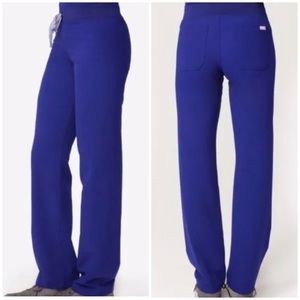 Figs Livingston Scrubs Royal Blue Small Tall